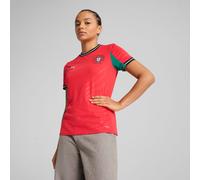 PUMA Portugal Women's Team 2025 Home Jersey Women, Pure Red/Fresh Mint, size XS