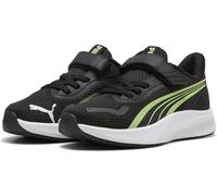 PUMA Pounce LITE AC+ PS Sneaker, Black-Spring Fern White, 2.5 UK Child
