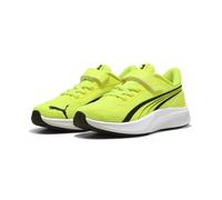 PUMA Pounce LITE AC+ PS Sneaker, Yellow Alert Black White, 12 UK Child