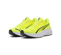 PUMA Pounce Lite Running Shoes Youth, Yellow Alert/Black/White, size 4