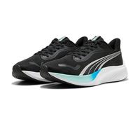 PUMA Pounce Lite Road Running Shoe Unisex, PUMA Black-Mint Melt-Speed Blue, 3