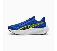 PUMA Pounce Lite Running Shoes Youth, Vivid Blue/Lemon Sherbert/White, size 3