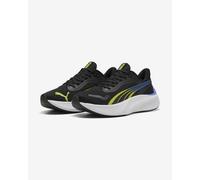 Puma Pounce Lite Shoes Black Yellow Blue Junior - 38