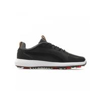 Puma Power Adapt 2.0 Golf Lace-Up Black Smooth Leather Mens Trainers 190581 02 - Size UK 7.5