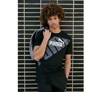 Puma 'Power Graphic' Logo Print T-Shirt Black