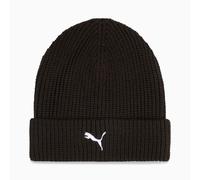 PUMA Premium Essentials High Crown Beanie Hat, Black