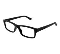 Puma PU0431O 001 Man Optical frames Injected Black Transparent Squared