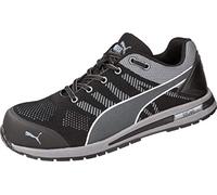 Puma Elevate Knit Low S1P Esd Hro Src Saftey Shoes Trainers Grey Black - Green