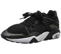 Puma Blaze Deep Summer Womens Black Trainers Textile - Size UK 4
