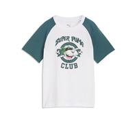 Puma, Puma Unisex Class Graphic T-Shirt, White, Size 98 (Spain)