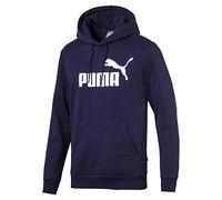 Puma PUMJV Men ESS Hoody FL Big Logo Pullover - Peacoat, XXL