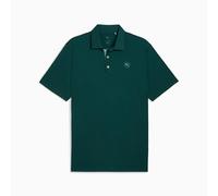 PUMA Pure 2.0 Golf Polo Shirt Men, Green Terrain, size Small