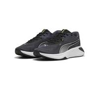 PUMA Unisex PWR Hybrid TR Cross Trainer, Galactic Gray Black-Green Glare, 11 UK