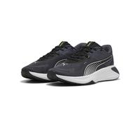 PUMA Unisex PWR Hybrid TR Cross Trainer, Galactic Gray Black-Green Glare, 6.5 UK