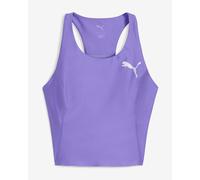 PUMA Raceday Ultraform Running Crop Top Shirt Women, Dark Amethyst, size Large