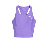 PUMA Raceday Ultraform Running Crop Top Shirt Women, Dark Amethyst, size Large