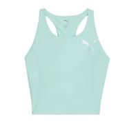 Puma Raceday Ultraform Crop Running Shirt Women - Green, Size 10