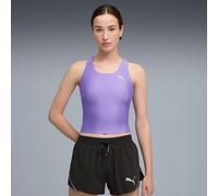 PUMA Raceday Ultraform Running Crop Top Shirt Women, Dark Amethyst, size XL