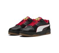 PUMA RBD Break Scuderia Ferrari Unisex Low Sneakers, Black White, 10.5 UK