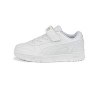 PUMA RBD Game Low AC PS Sneaker, White White Team Gold, 2.5 UK Child