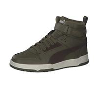 PUMA RBD Game WTR Jr Sneaker, DEEP Olive-Dark Chocolate Team Gold, 4.5 UK