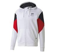 PUMA Rebel FZ Hoodie FL Sweatshirt, Man, mens, Sweatshirt, 583496-02_XS, Black, XS