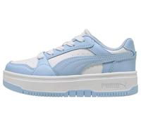 PUMA Rebound Femme PS Sneaker, White-Haute Tropic, 2.5 UK Child