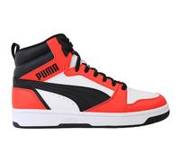 Puma Rebound v6 Lace-Up Mens White/Red Trainers 392326_04