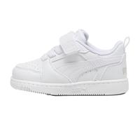 Puma Rebound V6 Lo Ac+ Trainers White EU 25 Boys,Girls