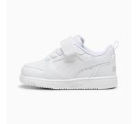 PUMA Rebound V6 Lo Toddlers' Sneakers, White/Cool Light Grey, size 7