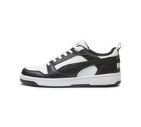 Puma Unisex Adults Rebound V6 Low Sneakers, Puma White-Puma Black-Puma White, 10 UK