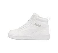 Puma Rebound V6 Mid Trainers White EU 38 Boys,Girls