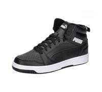 PUMA Rebound V6 MID WTR JR Sneaker, Shadow Gray Black White, 3.5 UK