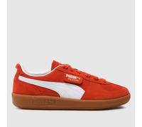 PUMA Palermo Youth Sneakers, Redmazing/White, size 5