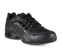 Puma Respin SL Men's Black Leather Trainers Walking Shoes 368846 01