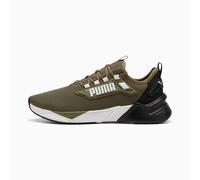 PUMA Retaliate 3 Running Shoes Unisex, Olive/Black, size 6