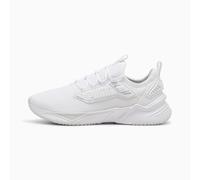 PUMA Retaliate 3 Running Shoes Unisex, White/Feather Grey/Black, size 10