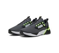 PUMA Retaliate 3 Unisex Running Shoes, Black Green Moon Green, 7 UK