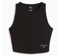 PUMA Rib Crop Tank HYROX L Black Women