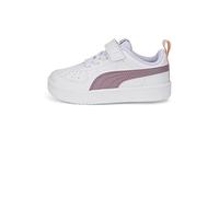 PUMA Rickie AC Inf Sneaker, White-Elderberry, 9 UK Child