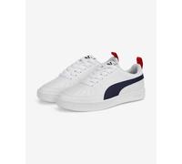 Puma Rickie Jr Trainers White EU 38 1/2 Boys,Girls