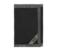 PUMA Kids' Rise Trifold Wallet, Black/Grey, One Size