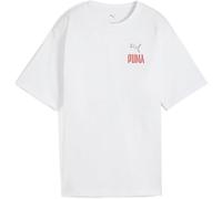 Puma Road To Unity Relaxed Graphic Short Sleeve T-shirt White XL Woman