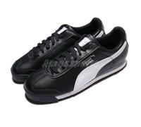 Puma Roma Basic Black White Men Classic Lifestyle Shoes Sneaker 353572-11