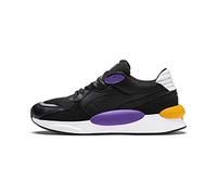 Puma RS 9.8 Gravity, Unisex Adults’ Trainers, Black (Puma Black-Purple Glimmer 01), 9 (43 EU)
