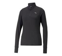 Puma Running Favourite 1/4 Zip Top - Black - Womens XL