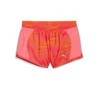 Puma Favourite Velocity Womens Running Shorts Pink 3 Inch Reflective Run Jogging