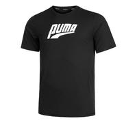 Puma Run Favorite Graphic Running Shirt Men - Black, Size M