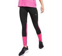 Puma Run Favourite Regular Rise Womens Running Tights Black Sports Training Gym