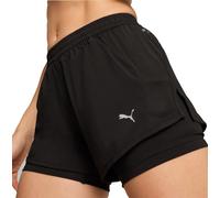Puma Run Favourite Velocity 2 in 1 Womens Running Shorts - Black